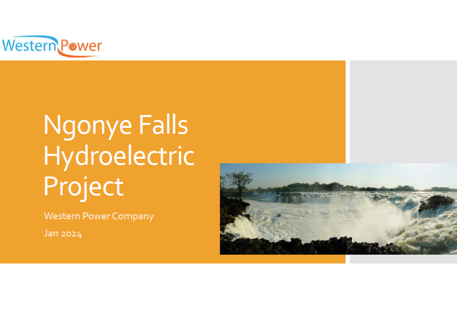 WPC Ngonye Falls Presentation 2024 Western Power Company 2024